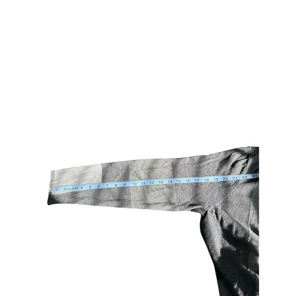 J. Jill Gray Casual Cotton Blend Open Long Duster Sweater Cardigan Size Large - Picture 9 of 10